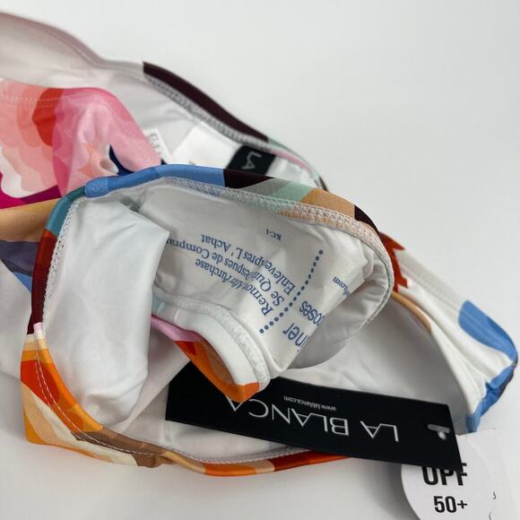 La Blanca Women's Hipster Swimsuit Bottom Floral Rhythm Size 10 NEW - Picture 7 of 9